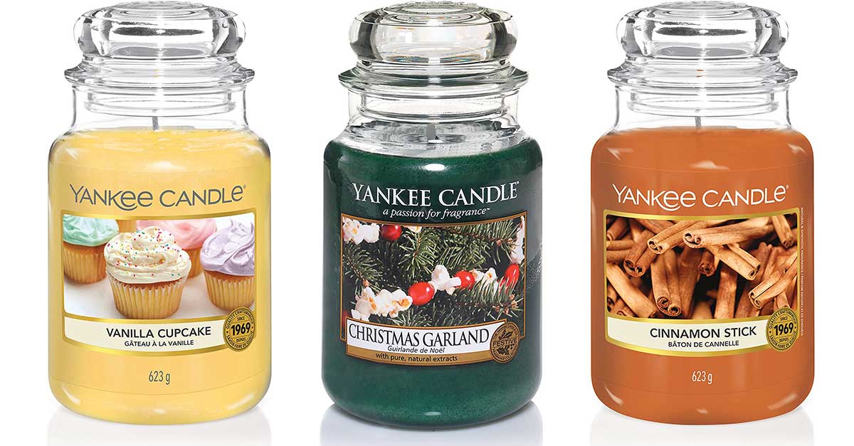 Yankee Candle confezione regalo, 8 candele profumate, portacandele