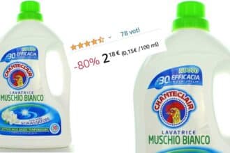 Chanteclair detersivo lavatrice offertissima Amazon