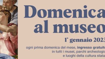 Musei aperti e gratis in tutta Italia il 1° gennaio