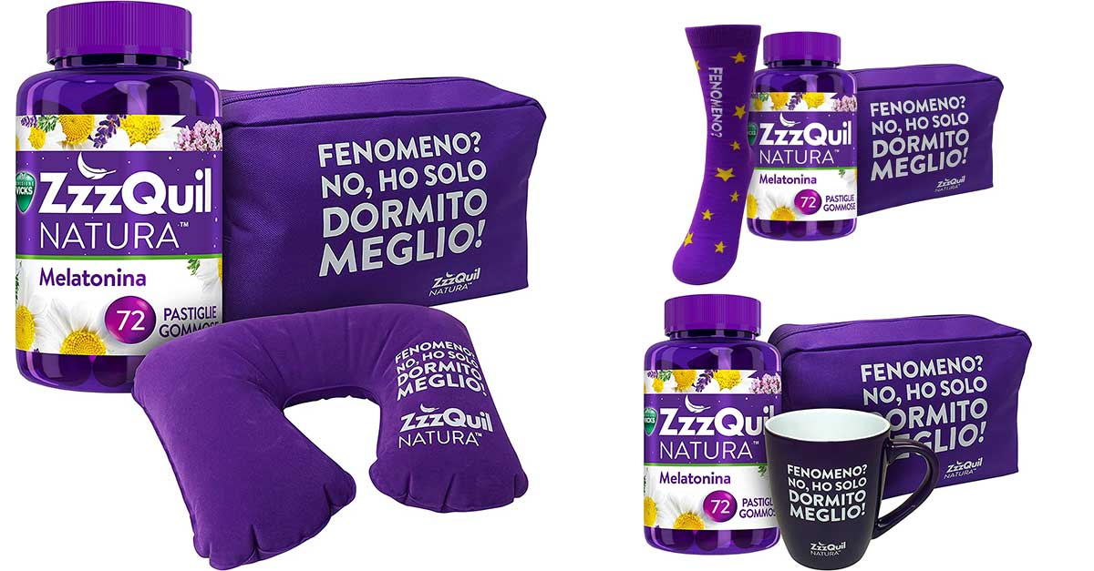 ZzzQuil Natura confezioni regalo