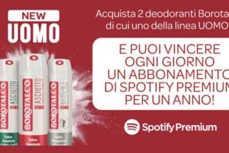 Alza il volume con Borotalco