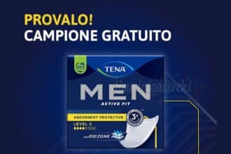 Campioni omaggio TENA MEN Active Fit