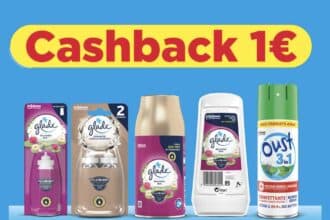 Glade e Oust 3in1 Cashback