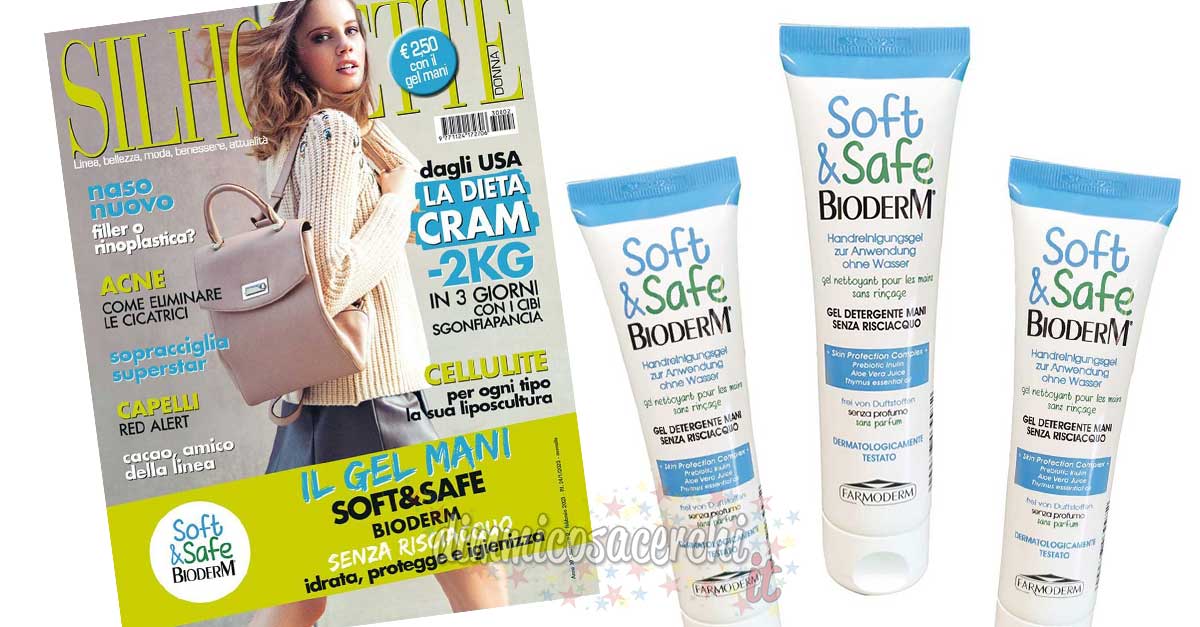 Silhouette Donna con gel mani Bioderm