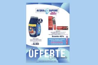 Volantino Acqua e Sapone nazionale valido fino al 3 febbraio 2024