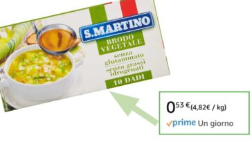 Dado vegetale S.Martino offerta Amazon
