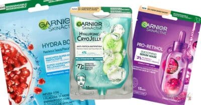 cashback Tissue Mask Garnier rimborso 5 euro Acqua&Sapone