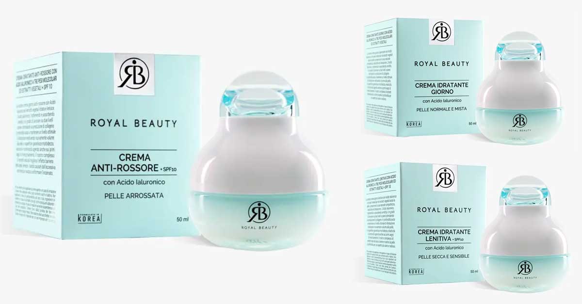 Diventa tester creme idratanti Royal Beauty