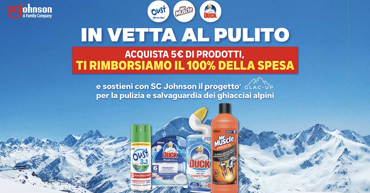 cashback in vetta al pulito