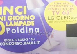 Concorso Bauli: vinci lampade Poldina