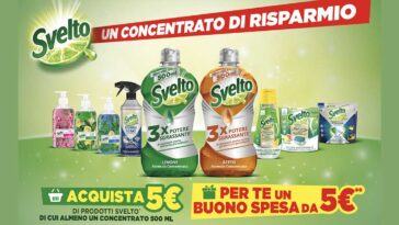 svelto un concentrato di risparmio