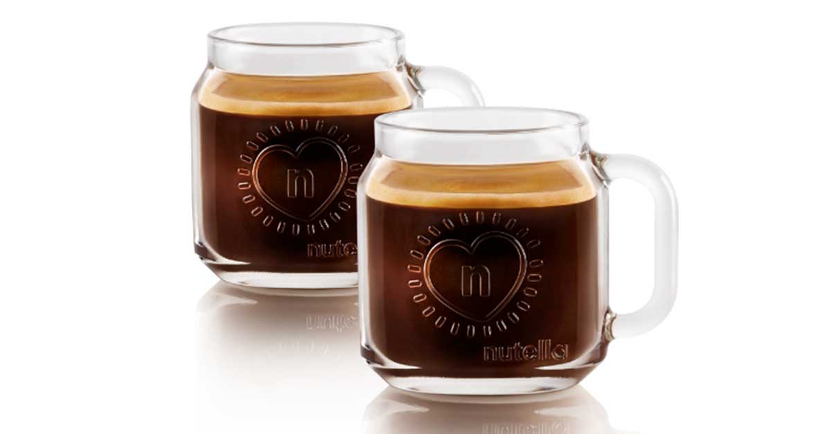 tazze nutella