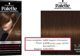 Colorazione Permanente Schwarzkopf Palette offertissima Amazon