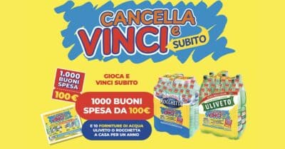 Concorso Uliveto Cancella e Vinci 2026