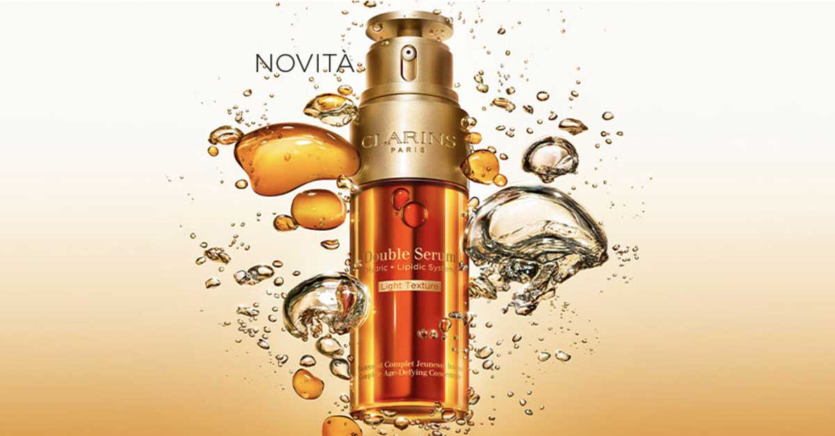 Diventa tester Double Serum Light Texture Clarins