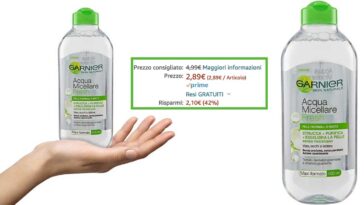 Garnier Acqua Micellare fresh offerta Amazon