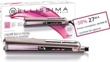 Piastra bellissima Imetec: sconto Amazon