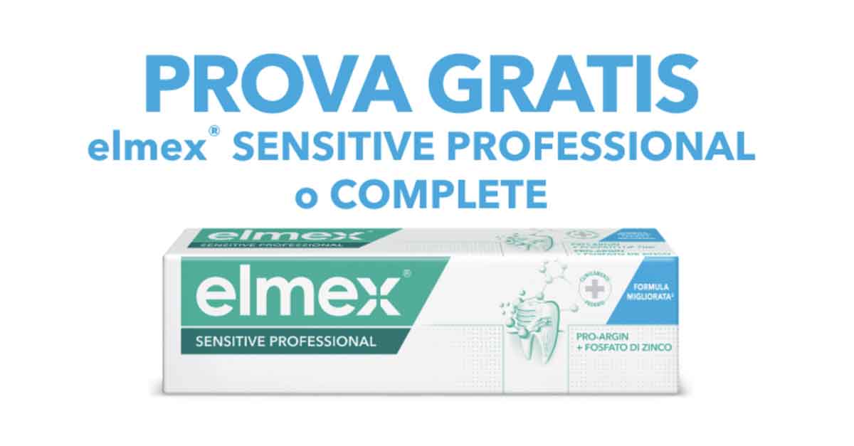 Prova gratis Elmex Sensitive Professional