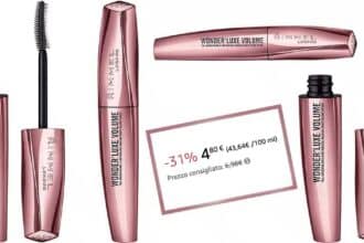 Rimmel London Mascara Volumizzante Wonder'Luxe con Oli Preziosi