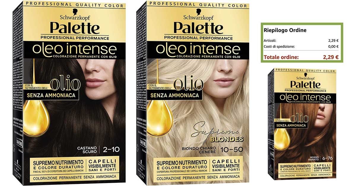 Schwarzkopf, Palette Oleo Intense