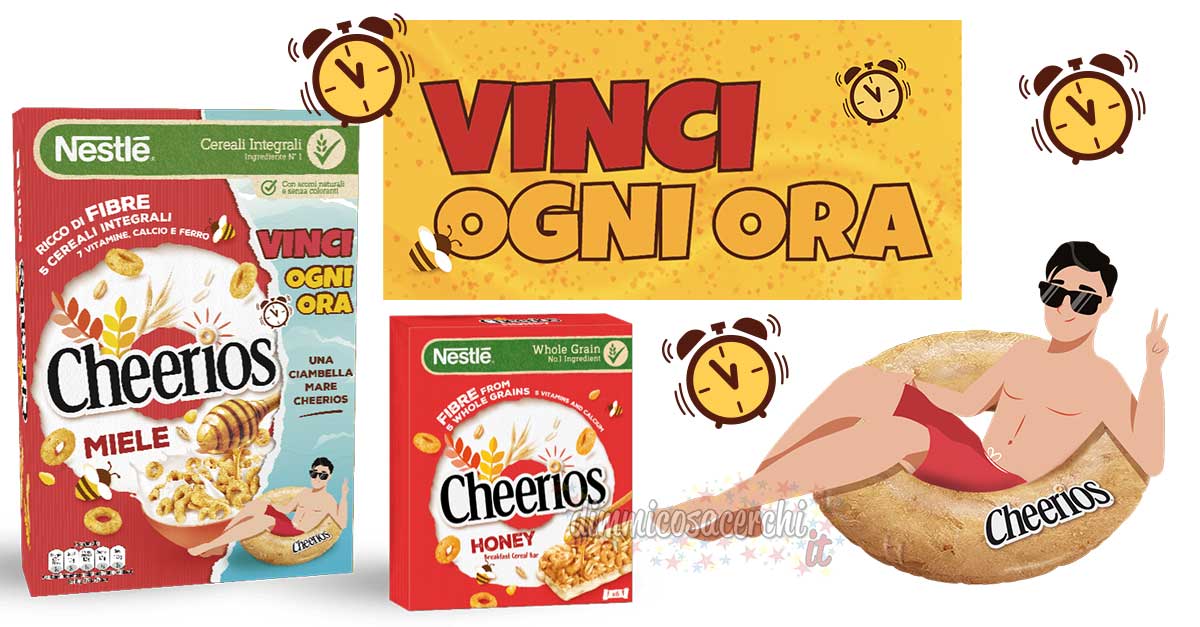 Vinci la ciambella Cheerios