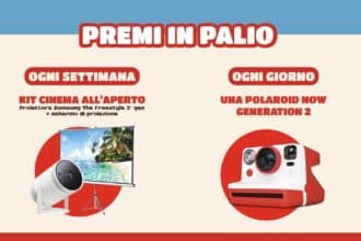 concorso Mikado Summer Nights 2026 instant win Polaroid kit cinema all'aperto Samsung