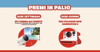 concorso Mikado Summer Nights 2026 instant win Polaroid kit cinema all'aperto Samsung