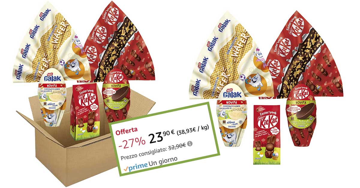 offerta uova di pasqua