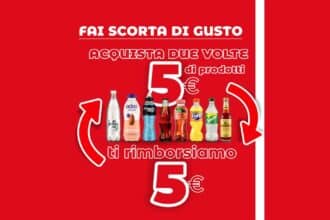 Cashback Coca-Cola "Fai scorta di gusto"