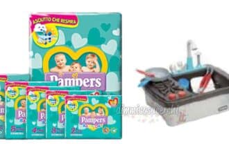 Con Pampers puoi vincere il set “lavello&fornello” giocattolo