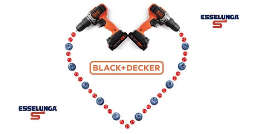 Esselunga raccolta bollini utensili Black + Decker