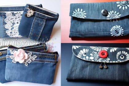 idee per riciclare un vecchio paio di jeans