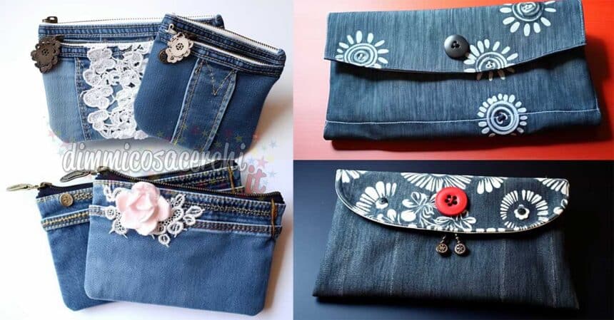 idee per riciclare un vecchio paio di jeans