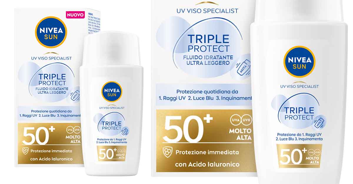 crema Viso Solare Triple Protect