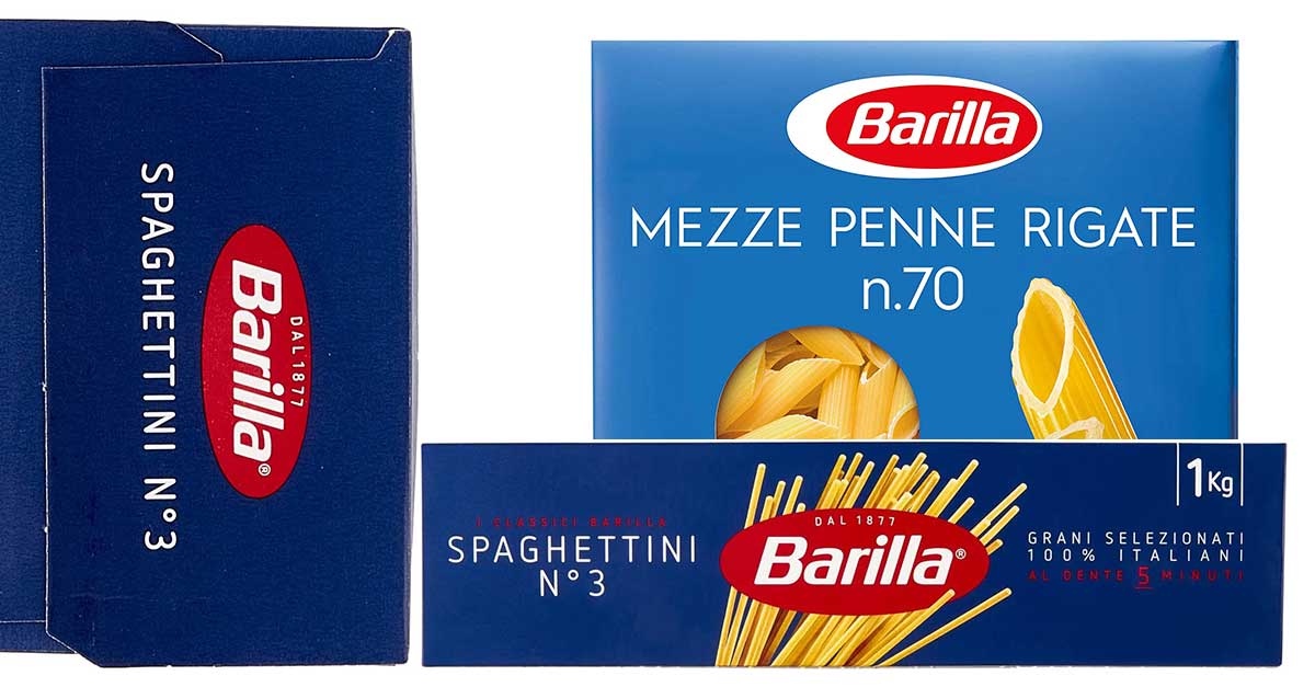 Pasta Barilla da 1 Kg: spaghetti, penne e tortiglioni in offerta Amazon ...