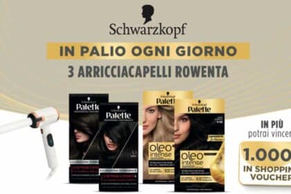 Acquista Palette e vinci Arricciacapelli Rowenta