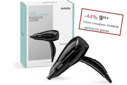 Asciugacapelli BaByliss PowerLight 2000