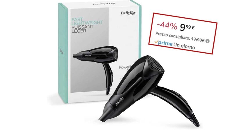Asciugacapelli BaByliss PowerLight 2000