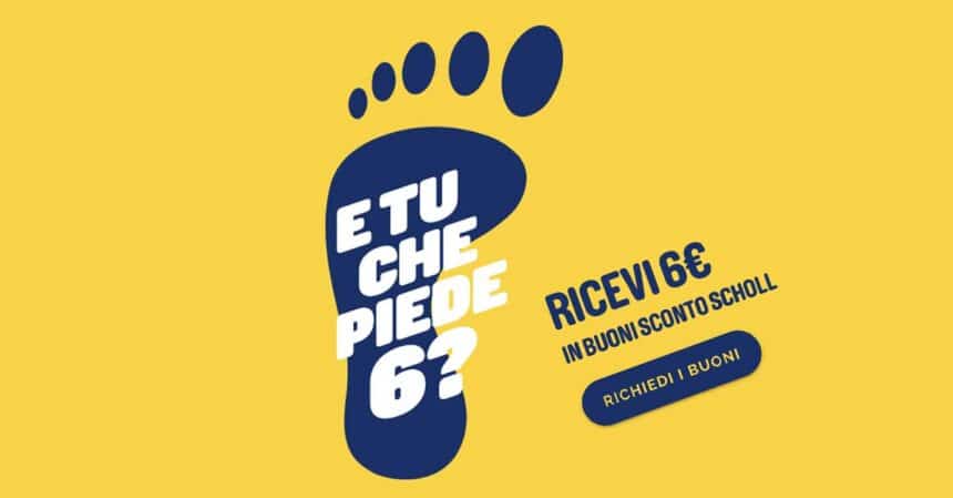 Buoni sconto Scholl