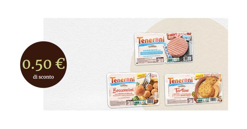 coupon alimentari Teneroni