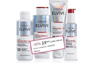 Elvive Bond Repair kit offerta Amazon