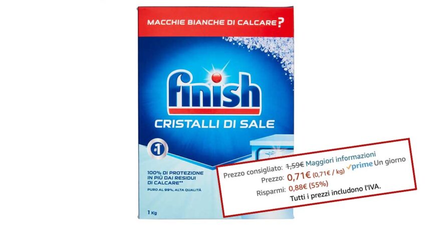 Finish Cristalli di Sale