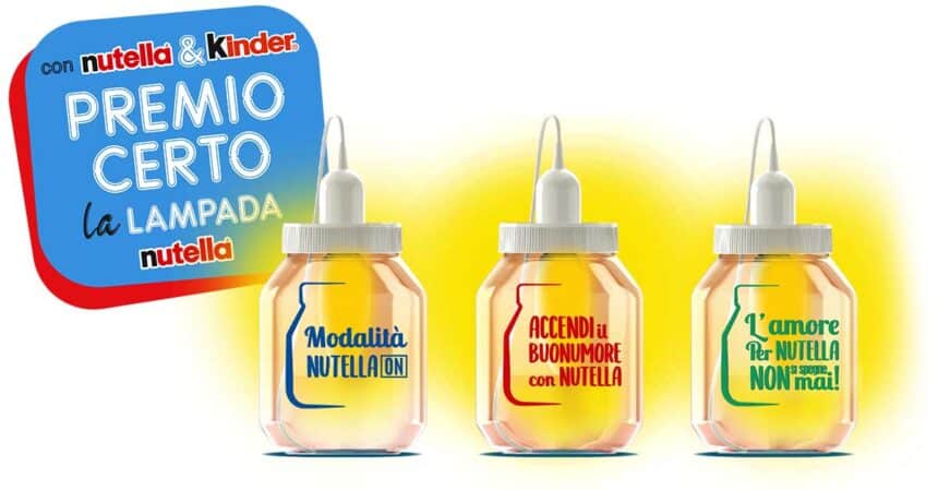Lampada Nutella 2023