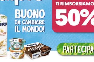 Promozione Alpro Cashback