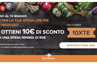 carrefour sconto spesa online