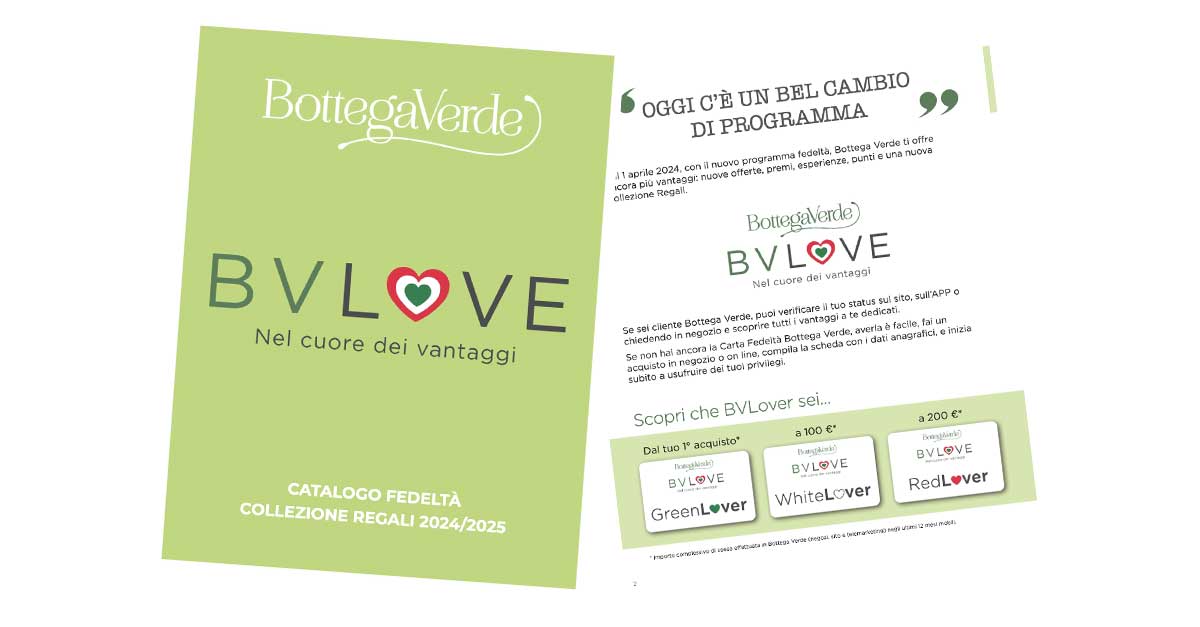 Catalogo Bottega Verde Collezione regali 2025/2025