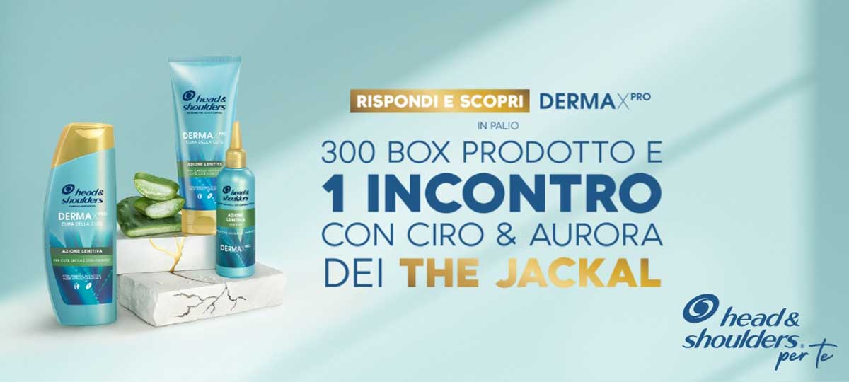 Con Head&Shoulders Per Te vinci i TheJackal!