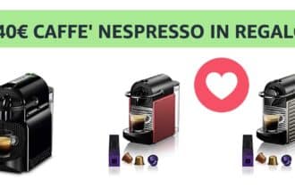 promozione Nespresso Amazon