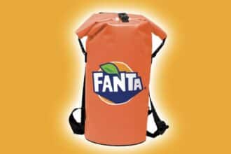 Vinci la sacca impermeabile Fanta