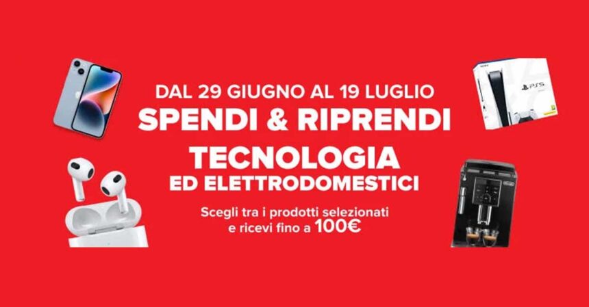 Carrefour Spendi & Riprendi tecnologia ed elettrodomestici